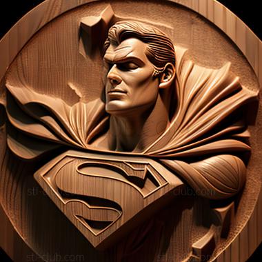 3D модель  Супермен ИЗ СуперменаСупермен (STL)